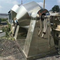 浙江台州二手干燥机回收不锈钢双锥干燥机