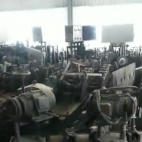 200吨整厂机械设备当废铁处理