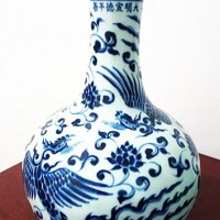 上海大名宣德青花天球瓶高价收购商家-宝山区青花瓷器交易热线