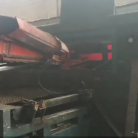 十几吨激光切割机当废铁处理