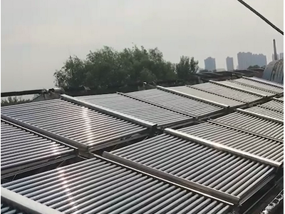 大量太阳能玻璃管处理