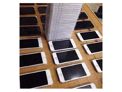 大量苹果手机处理