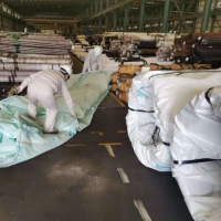 厂里2吨左右的大型塑料编织包装袋处理
