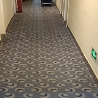 600多平米酒店地毯处理