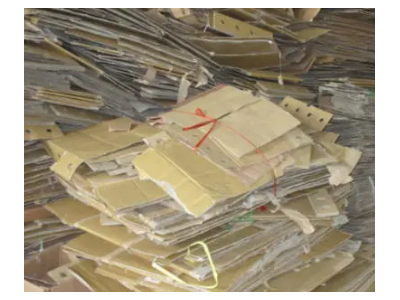每个月150吨废纸处理