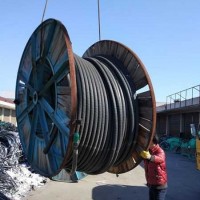 青岛二手电缆线回收厂家 回收大型工厂废旧电缆线