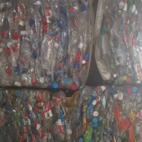 50吨塑料瓶打包块处理