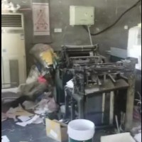厂里三套印刷设备打包当废铁处理