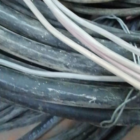 几百公斤旧电缆线处理