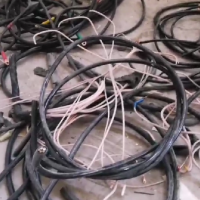 一吨多废铜电缆线处理