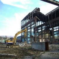 上海办公楼拆除公司 专业厂房钢结构拆除回收