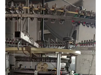 厂里8台纺织设备处理