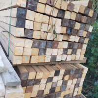 大量木方垫木处理