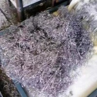 厂里每个月十吨左右钛刨丝处理