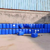 几百个25KG蓝色塑料桶处理