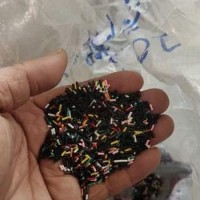 一批PVC电钱皮破碎料处理