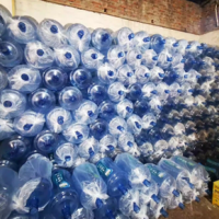 500个左右17升塑料水桶处理
