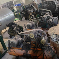工厂搬迁9台老式空压机设备处理