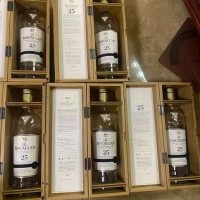 上海收购麦卡伦25空瓶全国收购麦卡伦空酒瓶价格一览持续更新