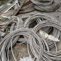 公司报废37km长钢芯铝绞线及37km长光缆处理